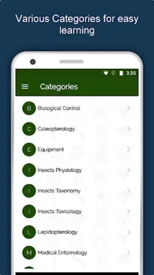 Entomology Dictionary Offline Insect Encyclopedia android App screenshot 14